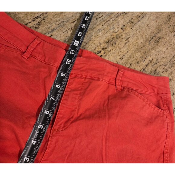Lot of 2 Old Navy Size 12 Salmon Color Pepper Tamarind Pixie Chino - Picture 16 of 16